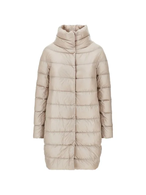 Herno Dora quilted funnel-neck coat