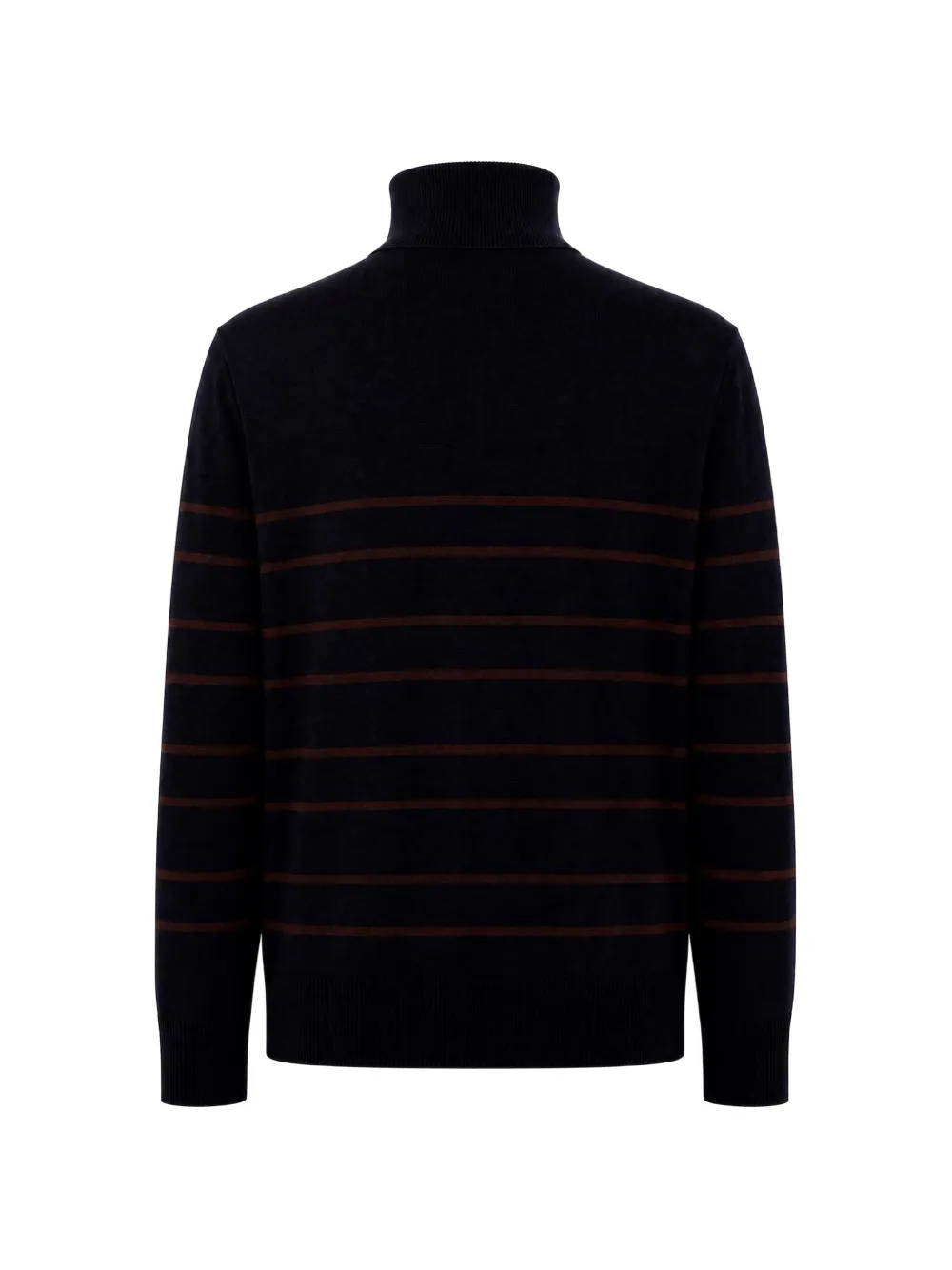 Iceberg striped roll-neck sweater Blauw