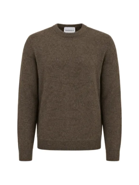 AMARANTO Maglieria crew-neck sweater