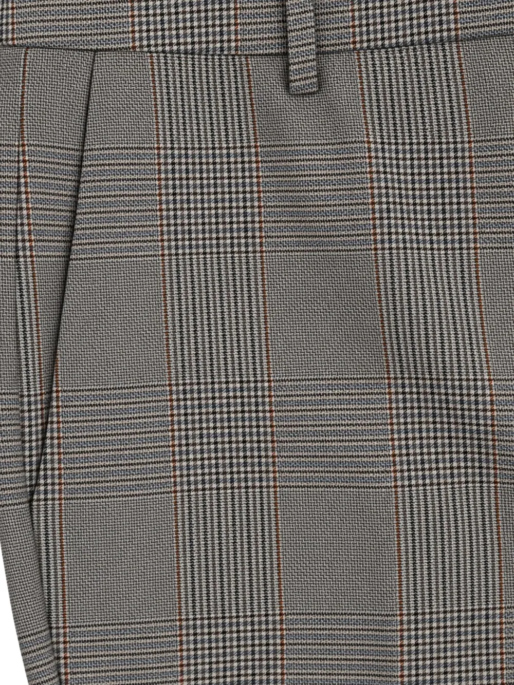 Cruna Prince of Wales check tailored trousers Grijs