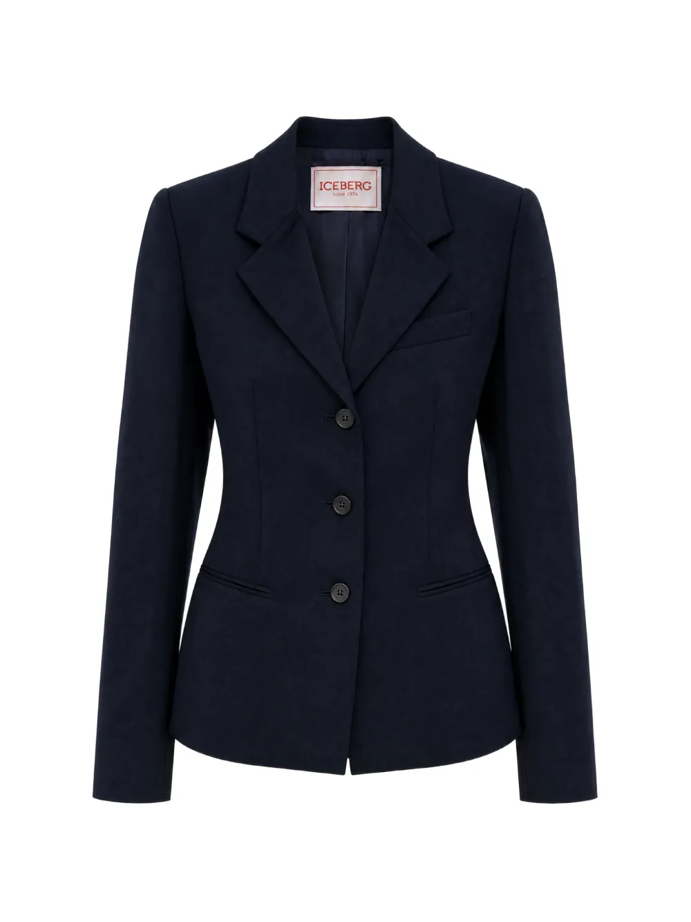 Iceberg single-breasted tailored blazer - Bleu Iceberg single-breasted tailored blazer - Bleu
