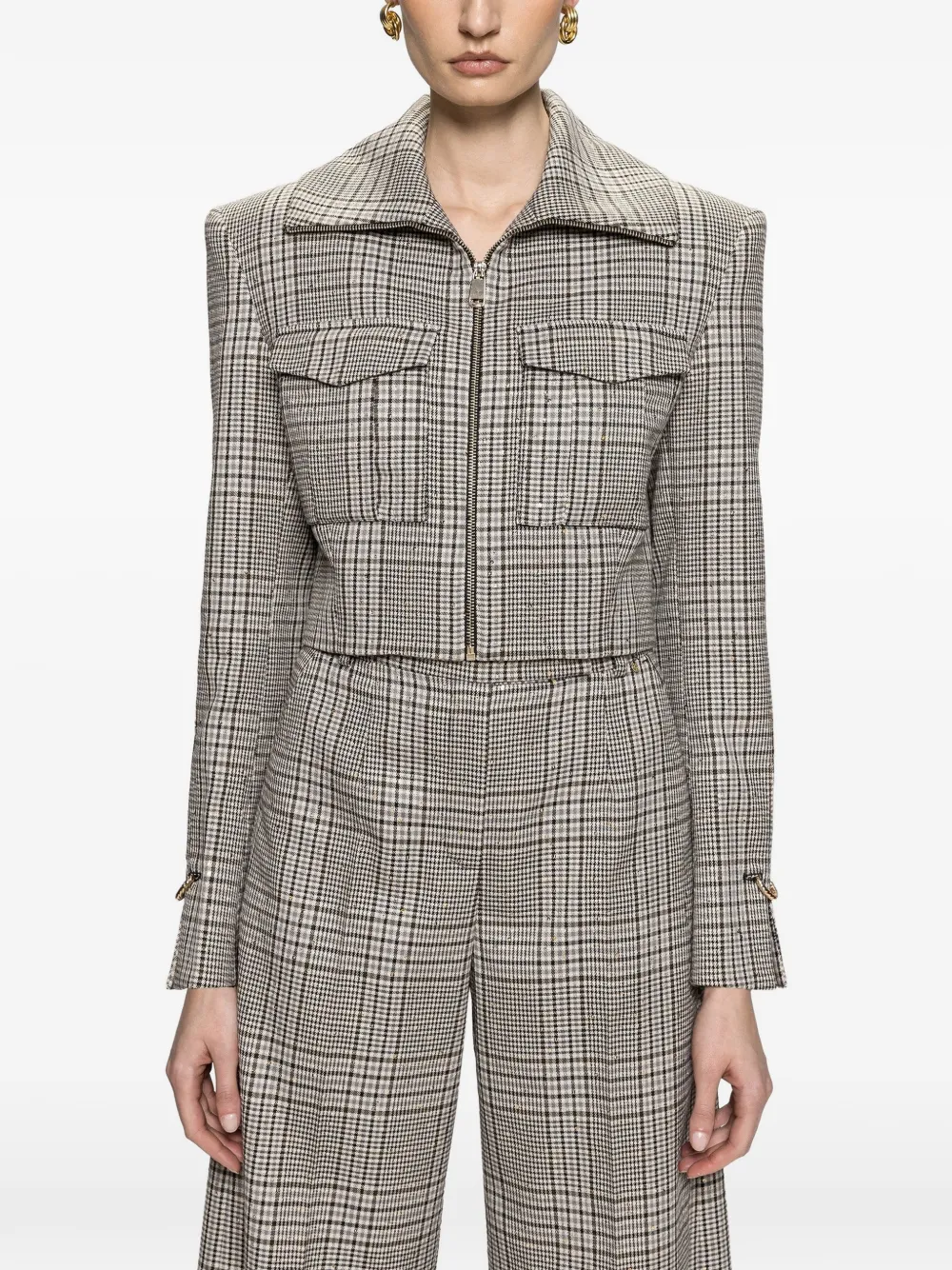 NISSA Cropped jack Grijs