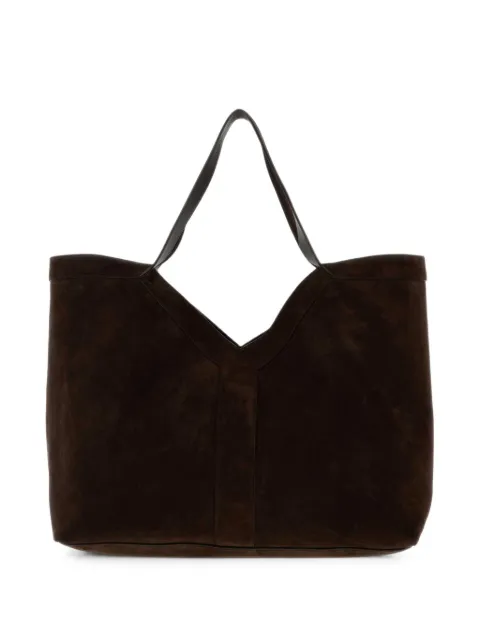Saint Laurent large Y-shaped suede tote bag
