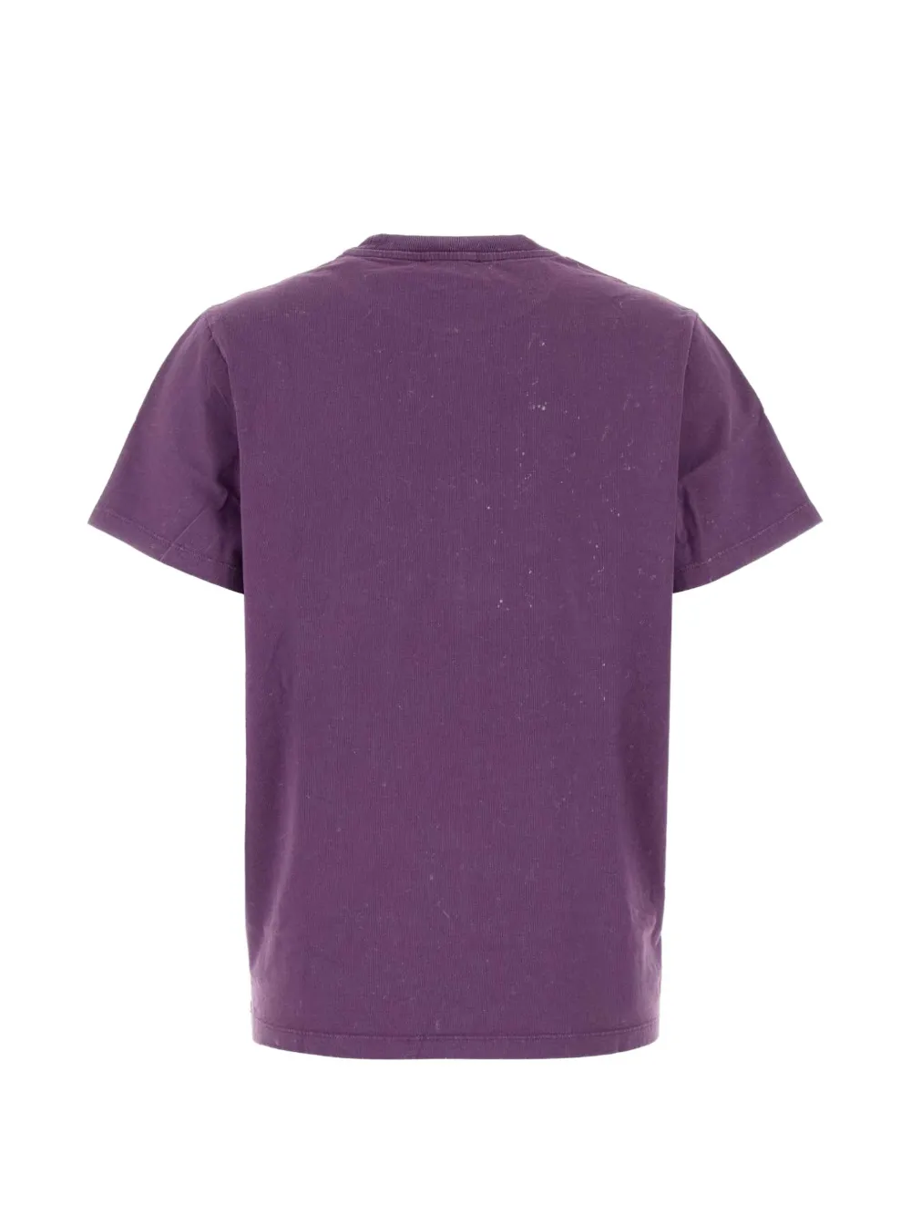 GANNI bear-print T-shirt Paars