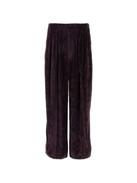 Giorgio Armani corduroy wide-leg trousers