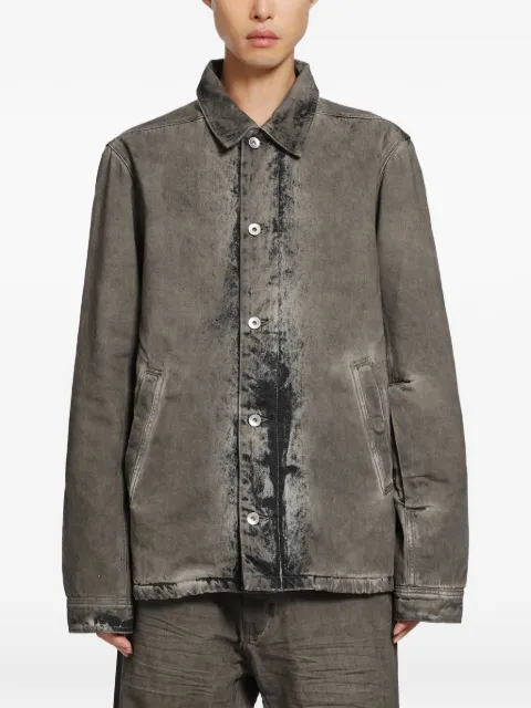 Rick Owens DRKSHDW Brad washed denim jacket