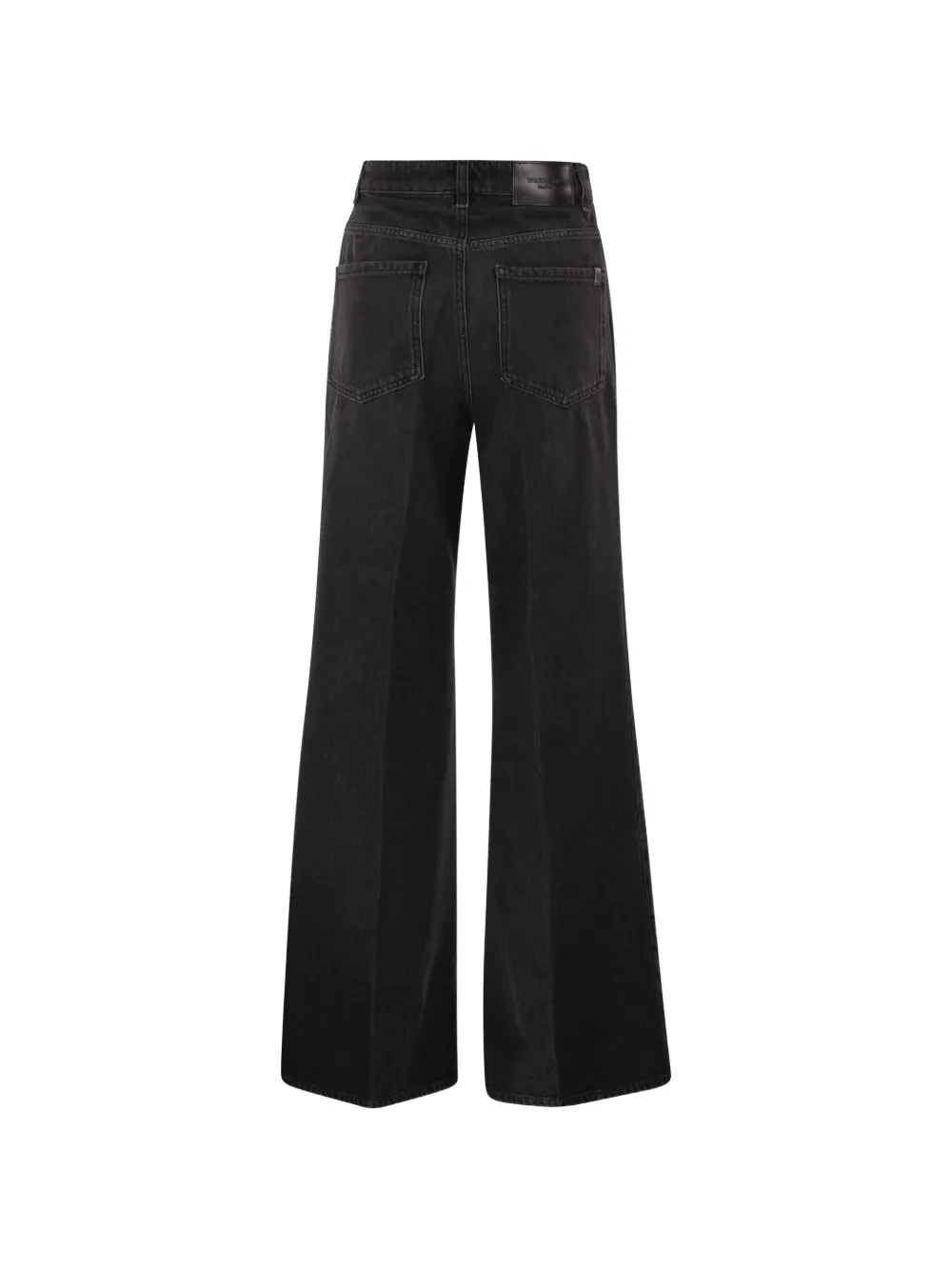 Weekend Max Mara Jeans met wijde pijpen Zwart