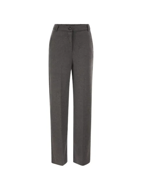 Weekend Max Mara pantalones rectos de jersey stretch