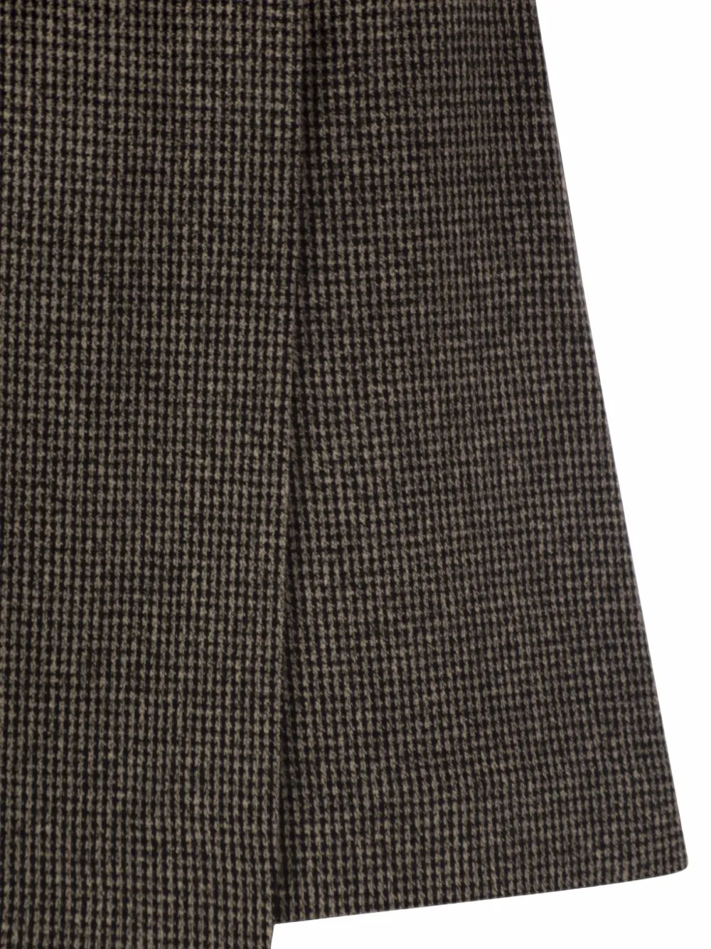 Weekend Max Mara Skort met pied-de-poule print en wikkeleffect Bruin