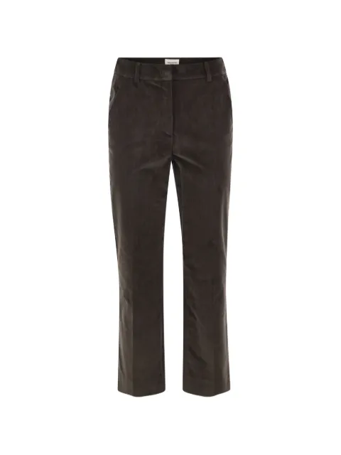 Weekend Max Mara velvet cropped trousers