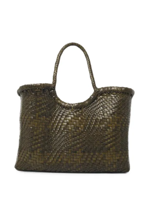 DRAGON DIFFUSION Nantucket Optical woven tote bag