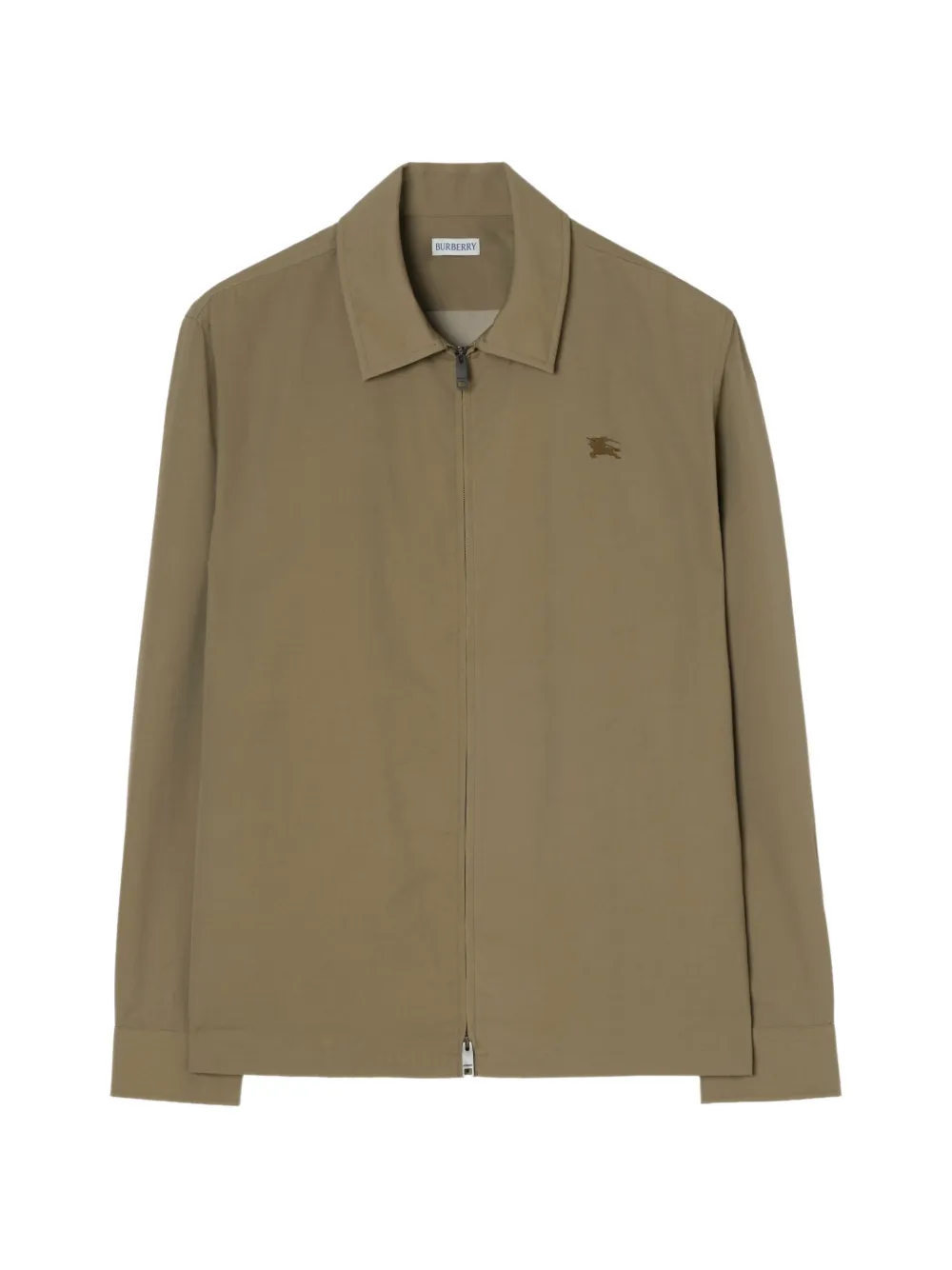 Burberry coated nylon overshirt · M