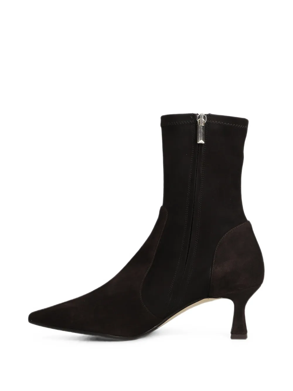 The Seller pointed-toe suede boots Bruin