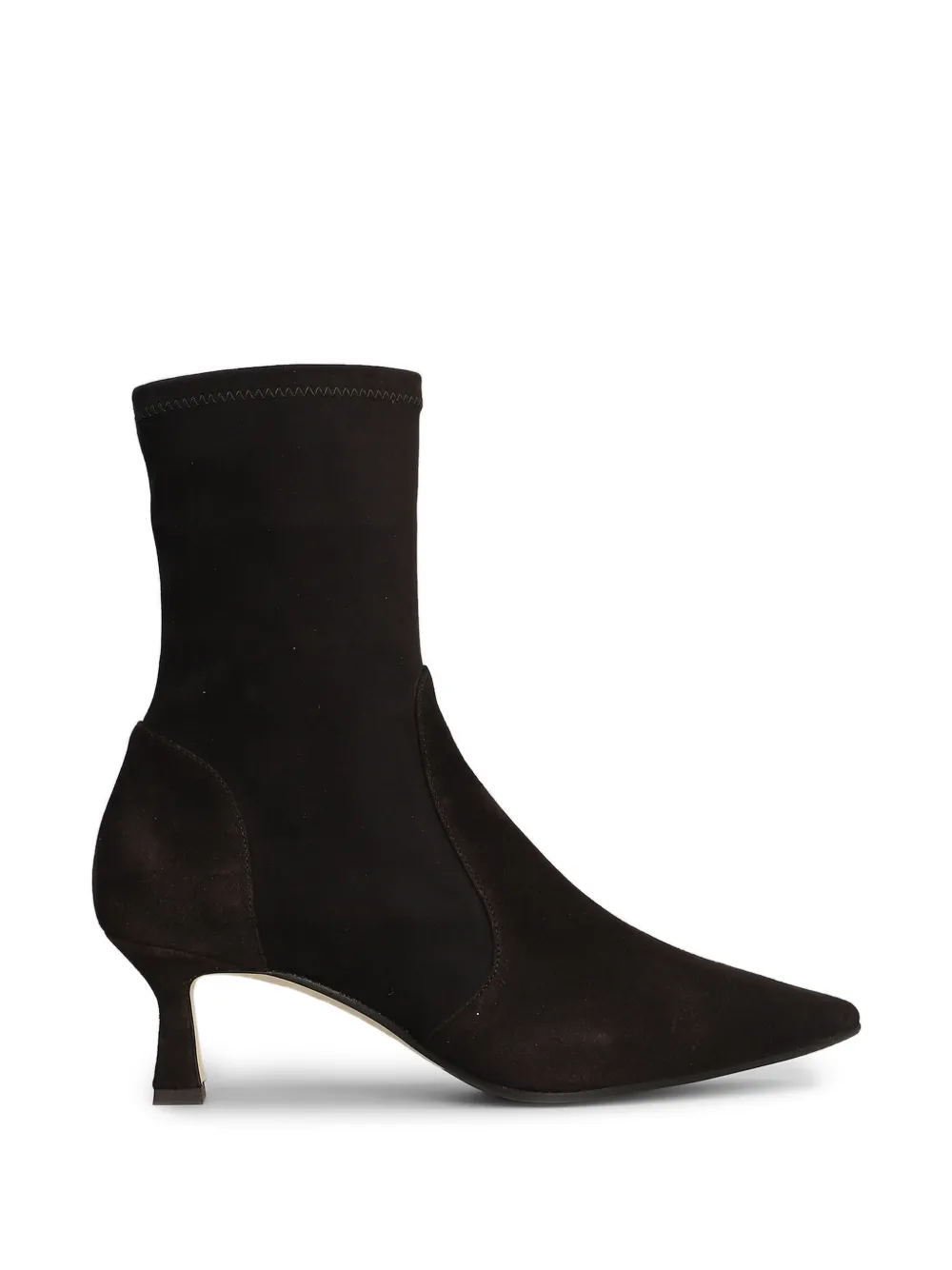 The Seller pointed-toe suede boots