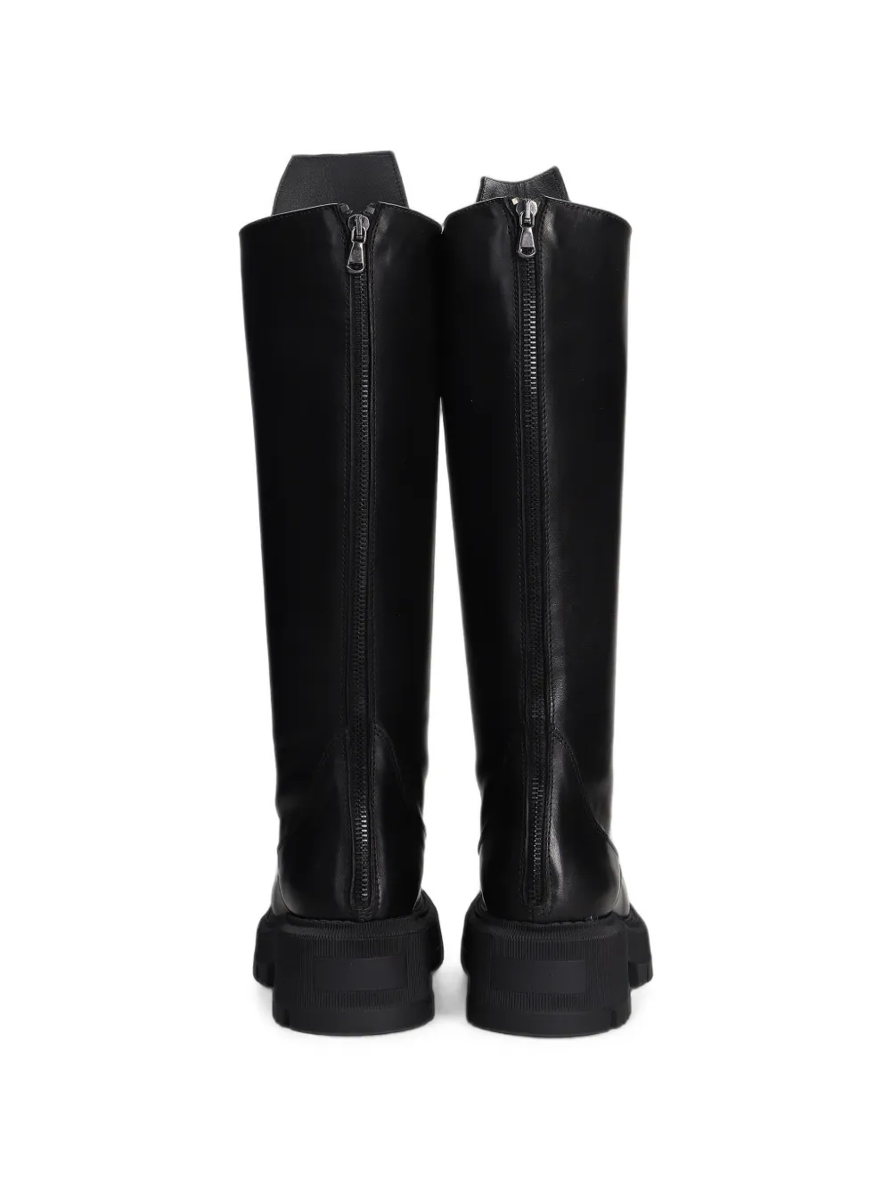 Julie Dee lace-up chunky-sole boots Zwart