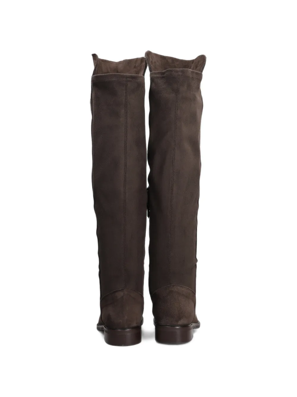 Julie Dee suede over-the-knee boots Bruin