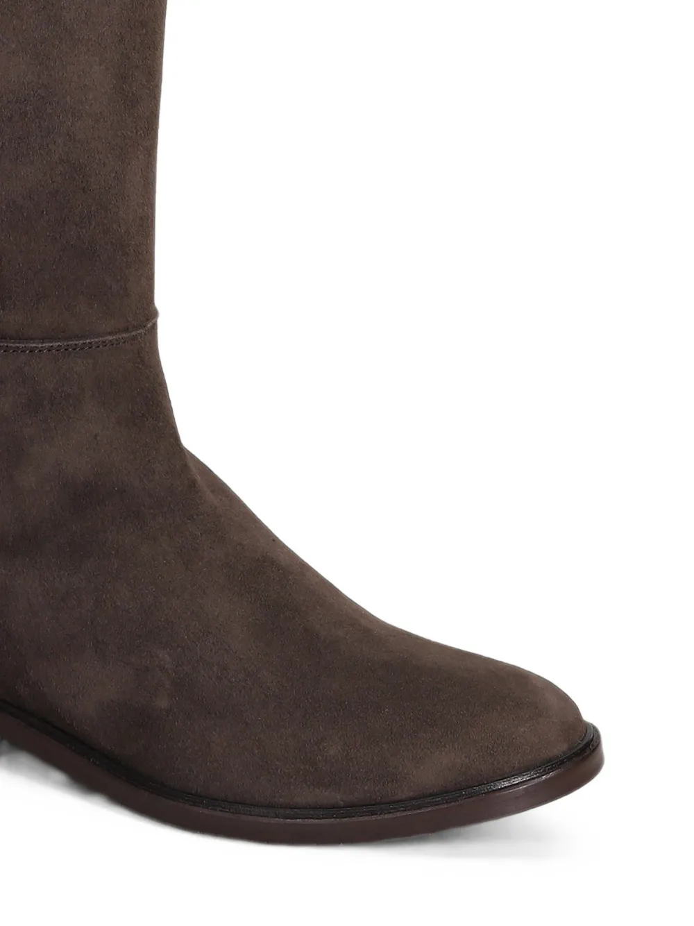 Julie Dee suede over-the-knee boots Bruin