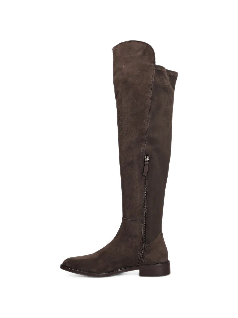 Julie Dee suede over-the-knee boots Bruin