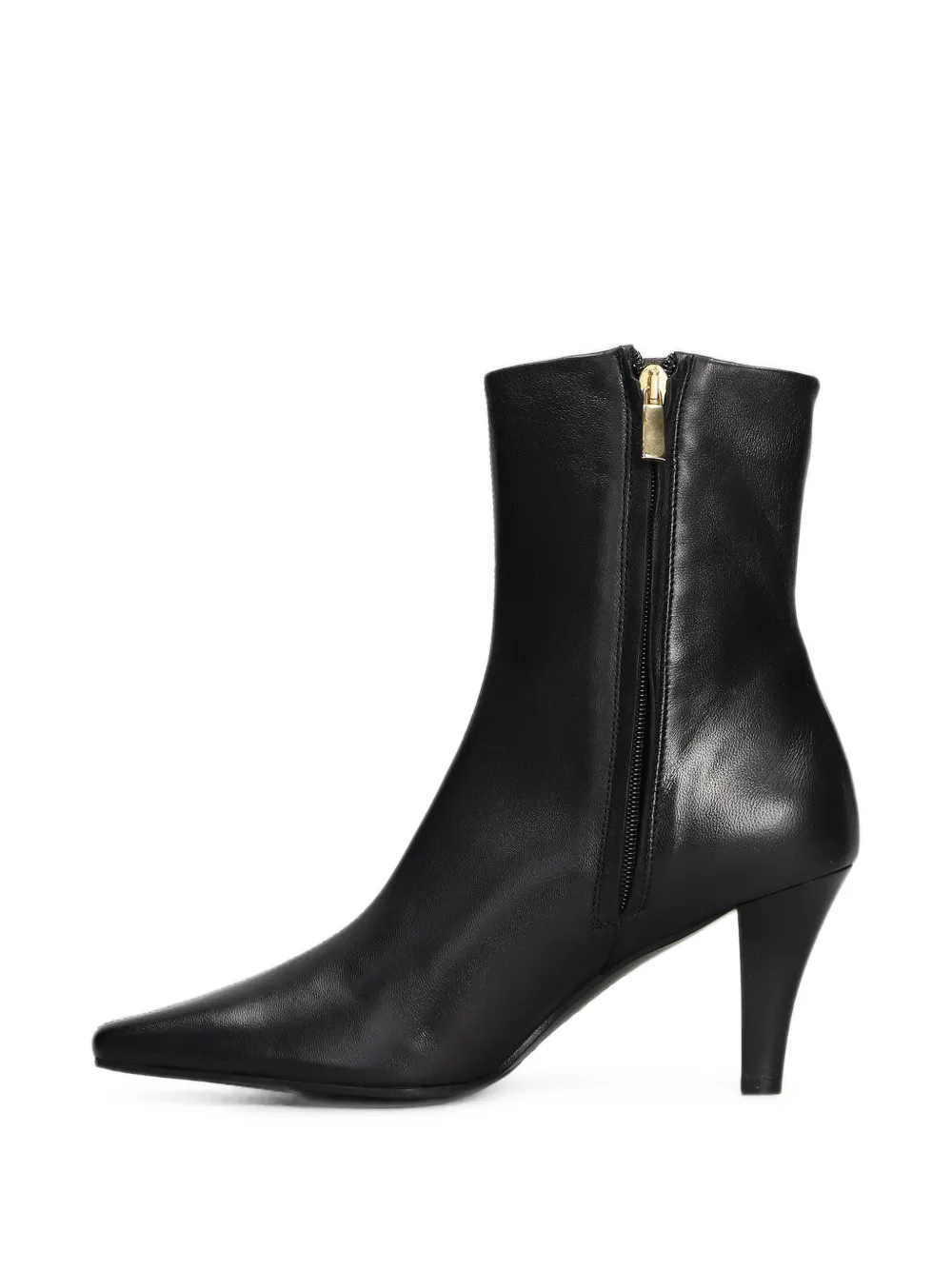 The Seller square-toe ankle boots Zwart