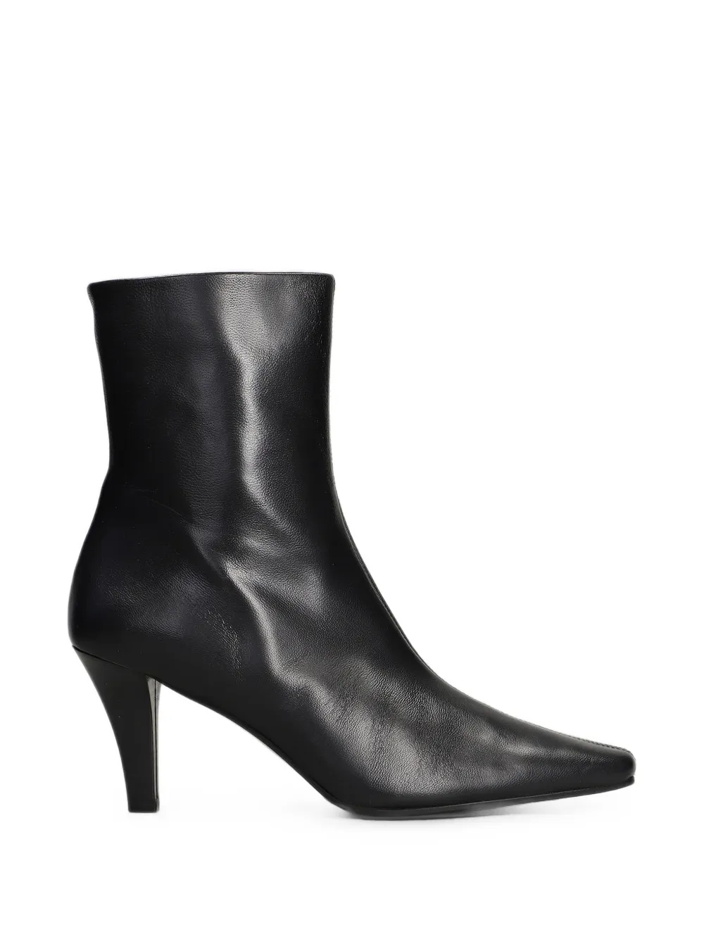 The Seller square-toe ankle boots Zwart