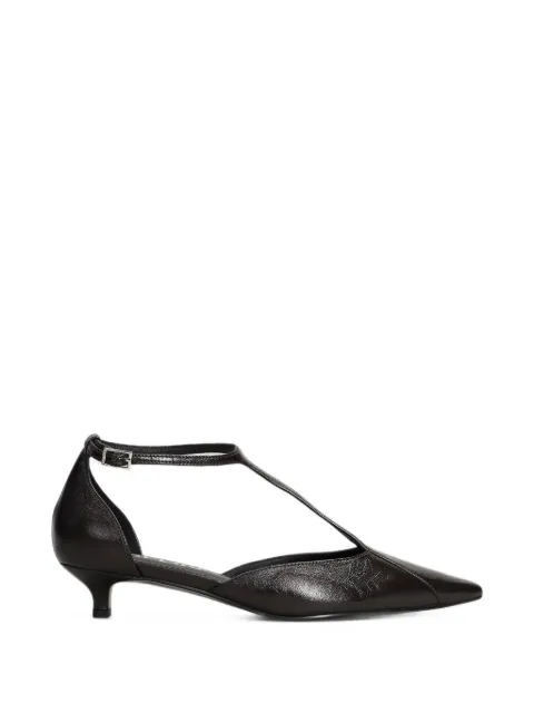 Bibi Lou Canna pointed-toe T-bar pumps