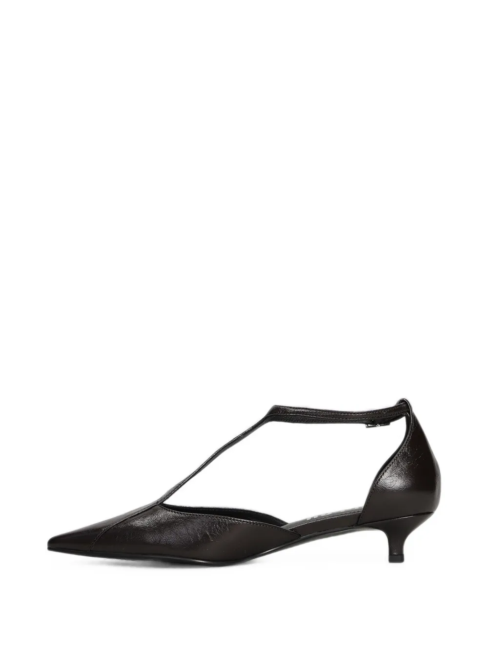 Bibi Lou Canna pointed-toe T-bar pumps Bruin