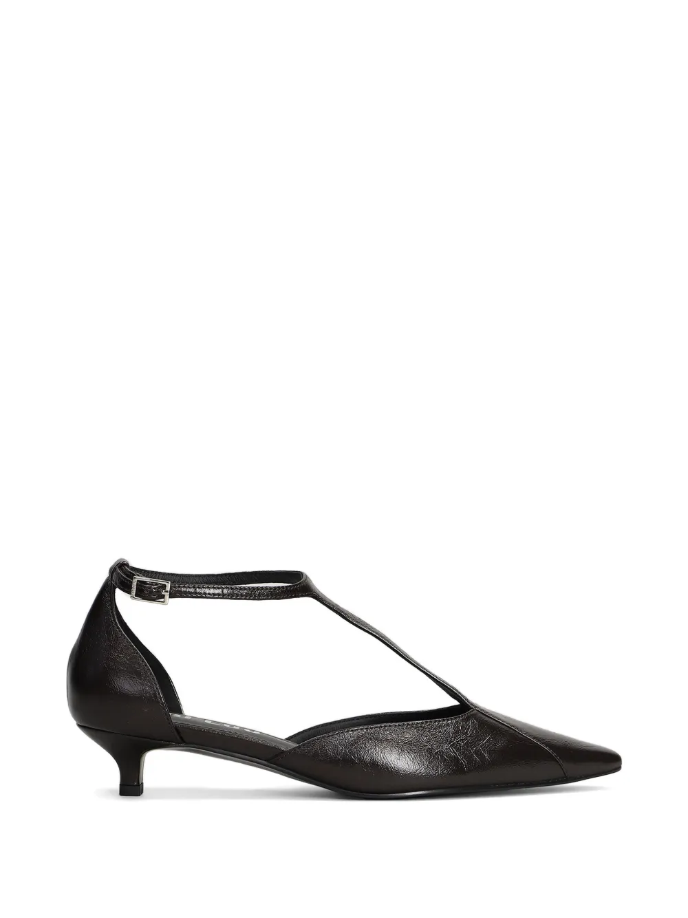 Bibi Lou Canna pointed-toe T-bar pumps