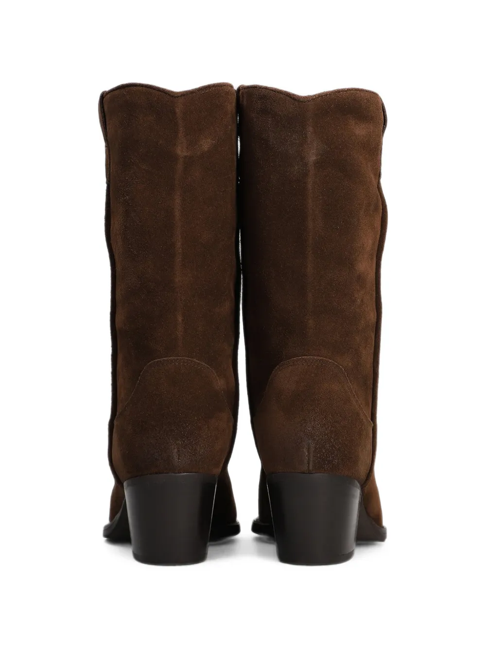 Julie Dee suede western-style boots Bruin