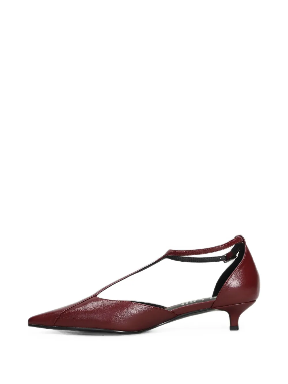 Bibi Lou Canna 35 pointed-toe pumps Rood