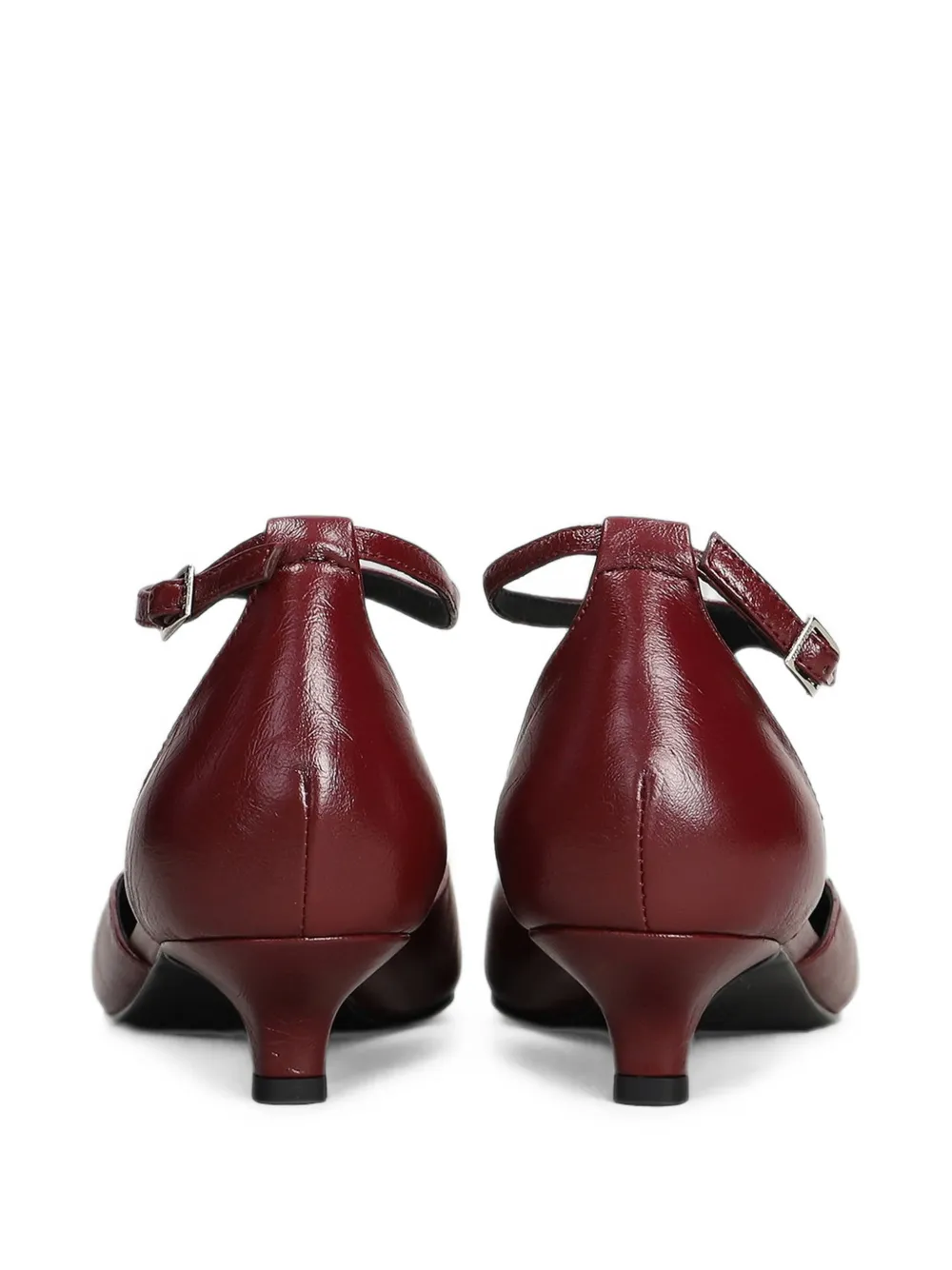 Bibi Lou Canna 35 pointed-toe pumps Rood
