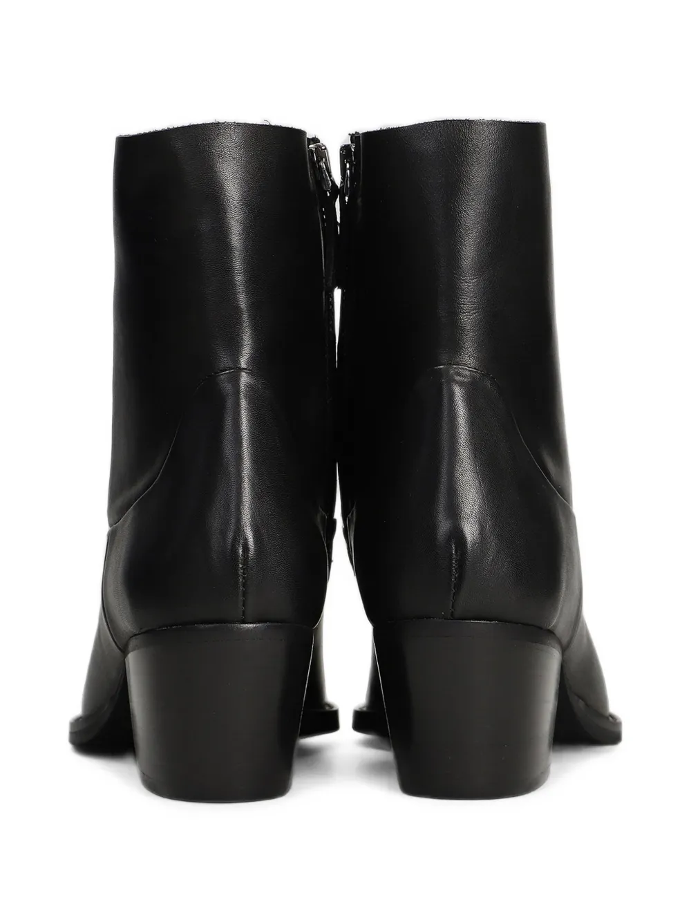 Julie Dee pointed-toe ankle boots Zwart