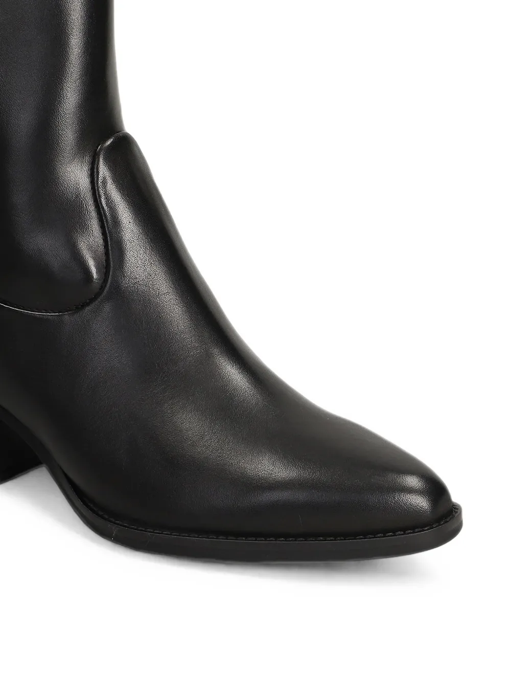 Julie Dee pointed-toe ankle boots Zwart