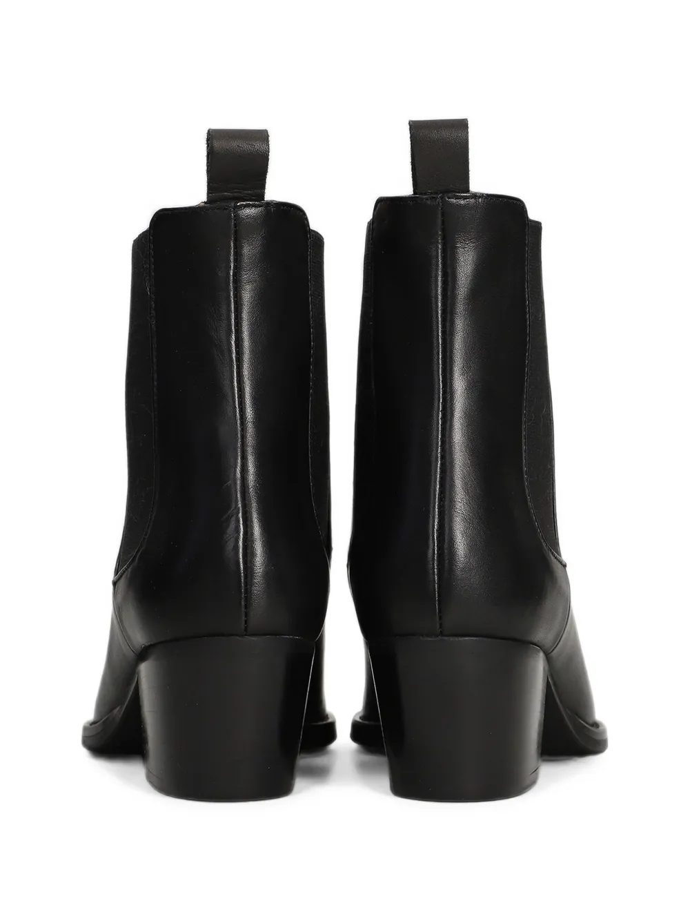 Julie Dee elasticated side-panel Chelsea boots Zwart