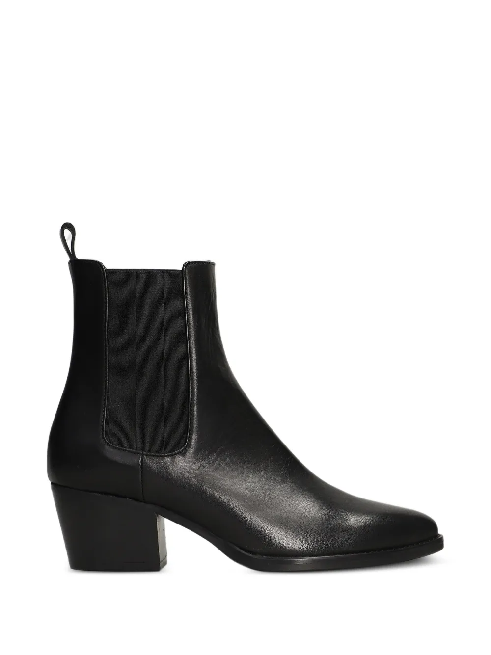 Julie Dee elasticated side-panel Chelsea boots Zwart