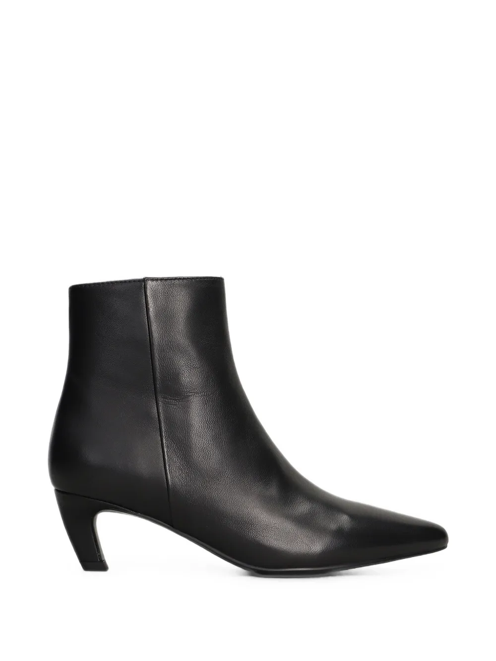 Bibi Lou Calista pointed-toe kitten-heel ankle boots Zwart