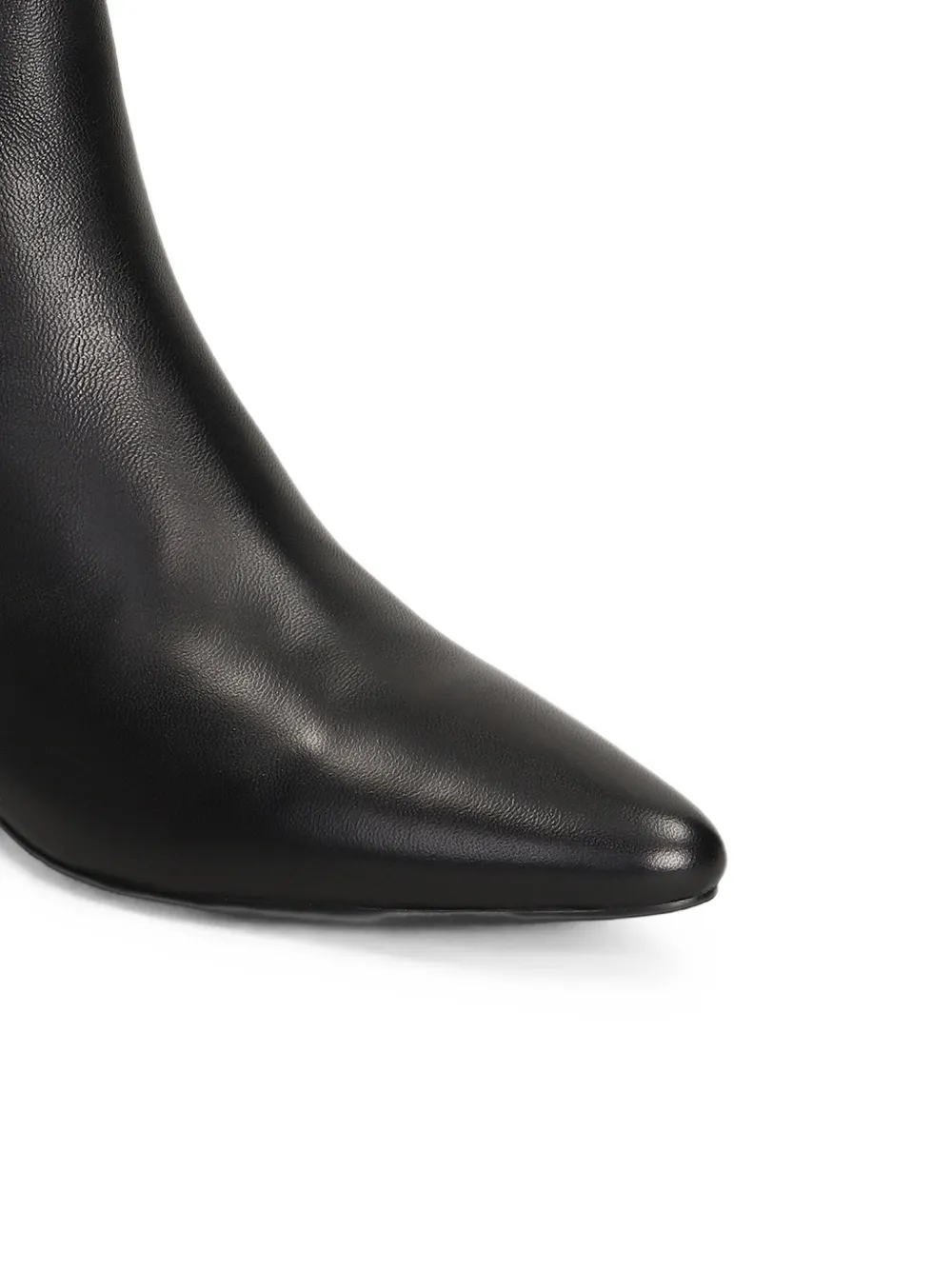 Bibi Lou Calista pointed-toe kitten-heel ankle boots Zwart