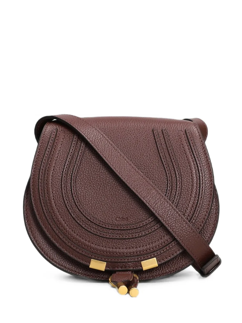 Chloé small Marcie crossbody bag - Marrone
