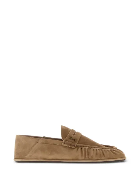 Saint Laurent Le Loafer suede loafers