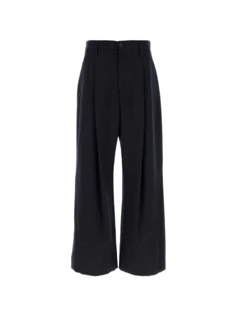 Giorgio Armani pleated wide-leg trousers