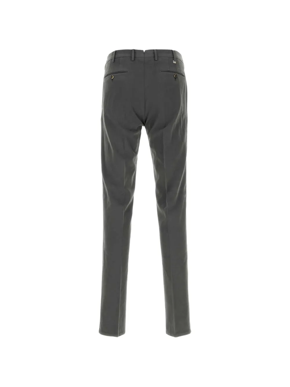 PT Torino Broek van stretch-katoen Grijs