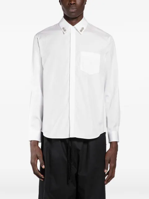 Simone Rocha camisa con detalles de cristales