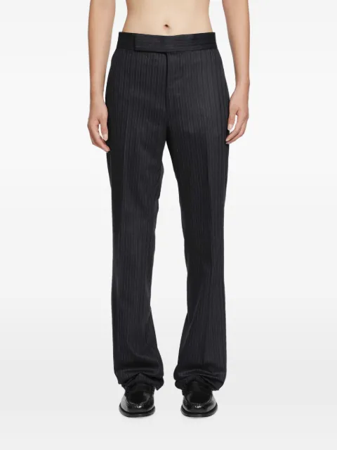 TOM FORD herringbone-stripe trousers