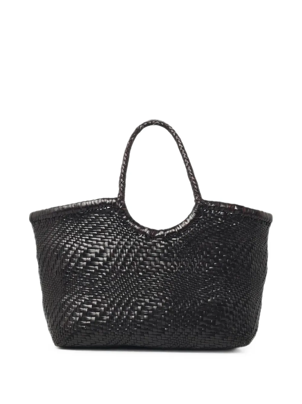 DRAGON DIFFUSION Nantucket Optical geweven shopper Bruin