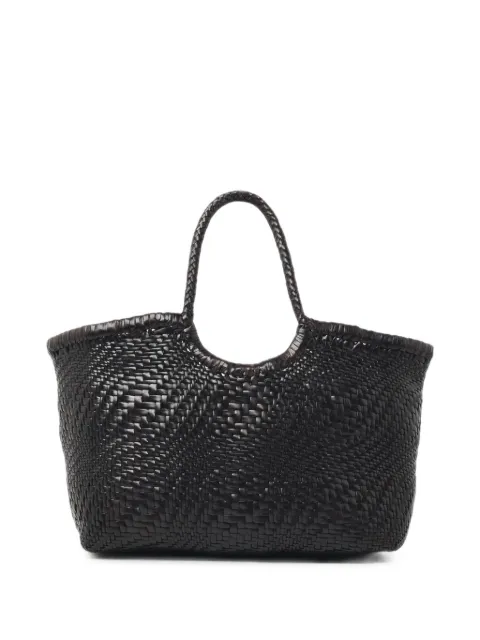 DRAGON DIFFUSION Nantucket Optical woven tote bag