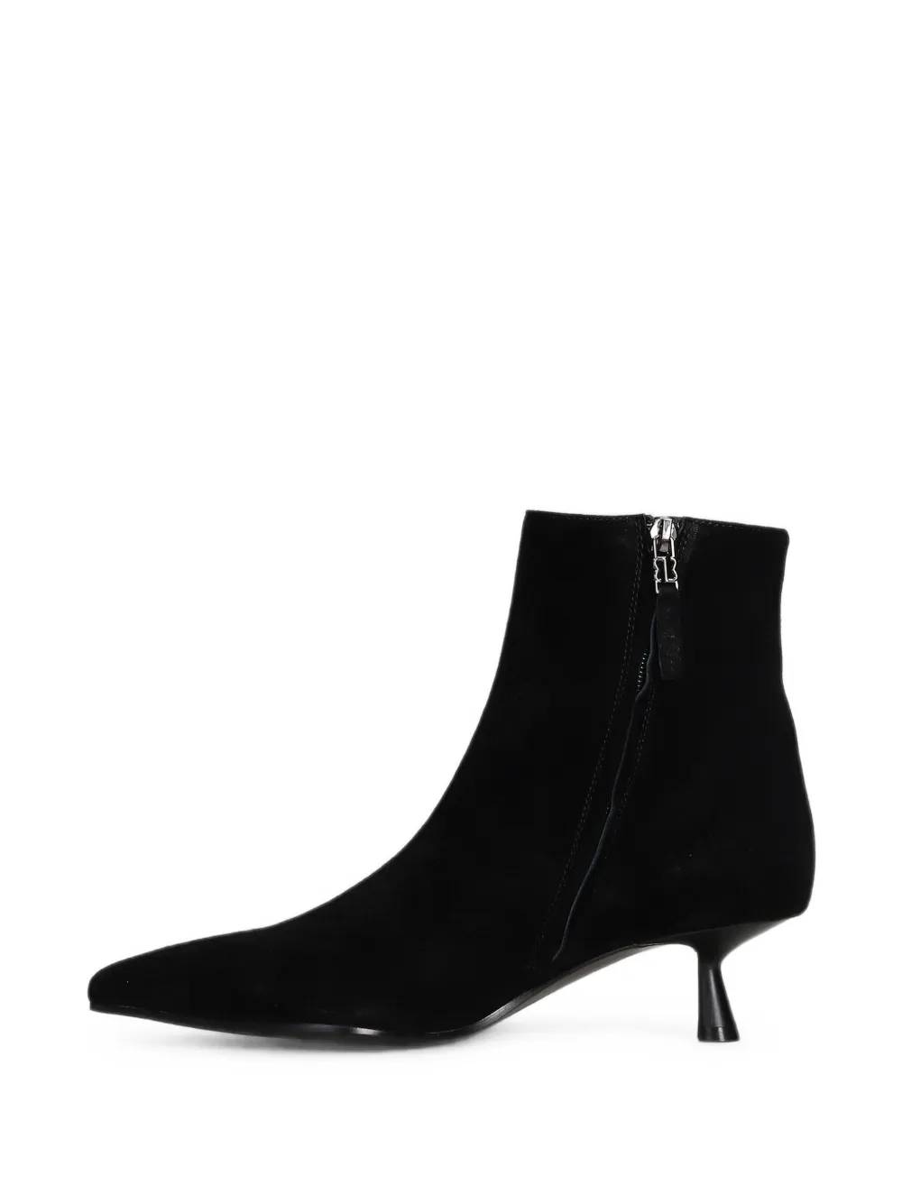 Bibi Lou Sakura 45 Kitten-heel Boots In Black