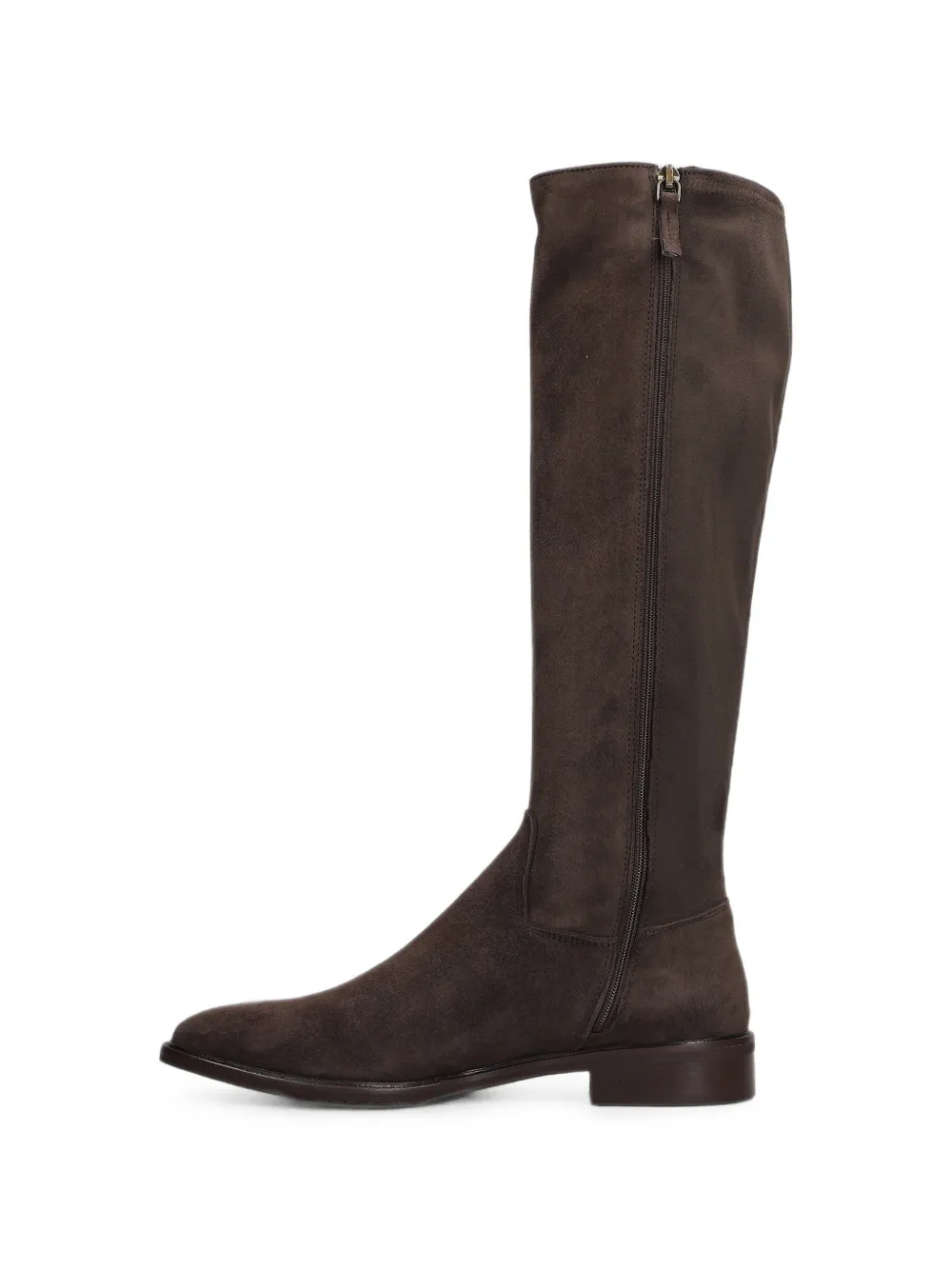 Julie Dee suede knee-high boots Bruin