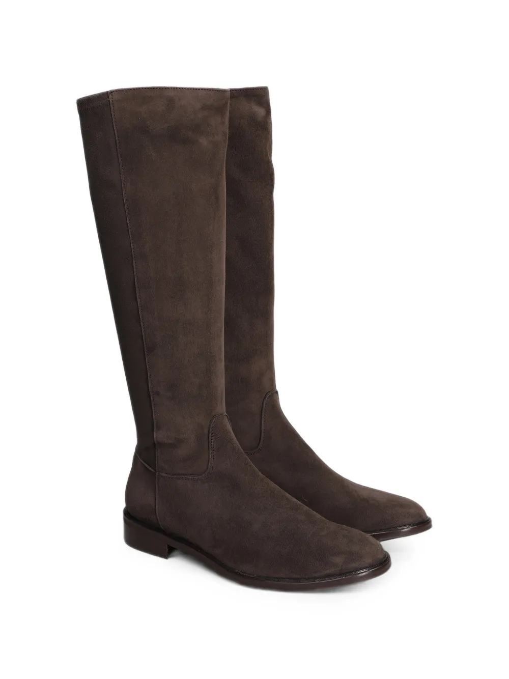 Julie Dee suede knee-high boots Bruin