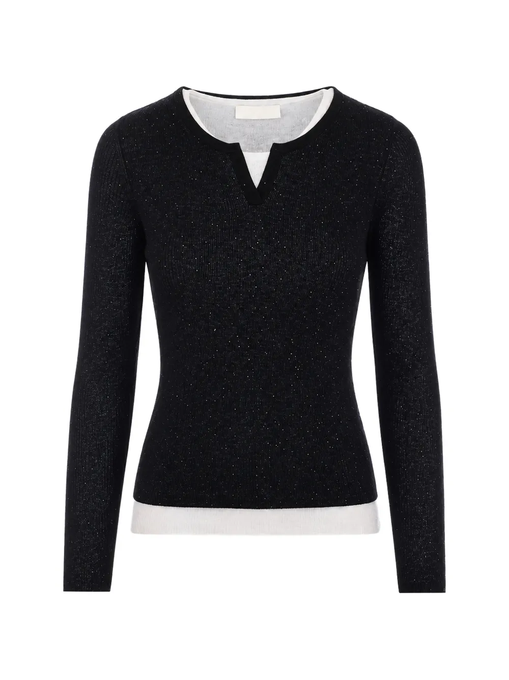 Eleh sequin-embellished layered T-shirt