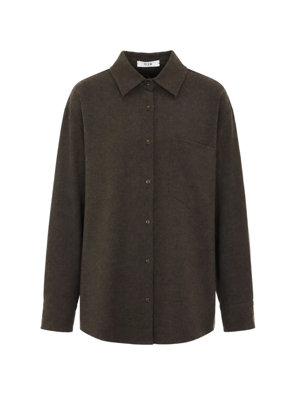 Eleh chest-pocket long-sleeve shirt