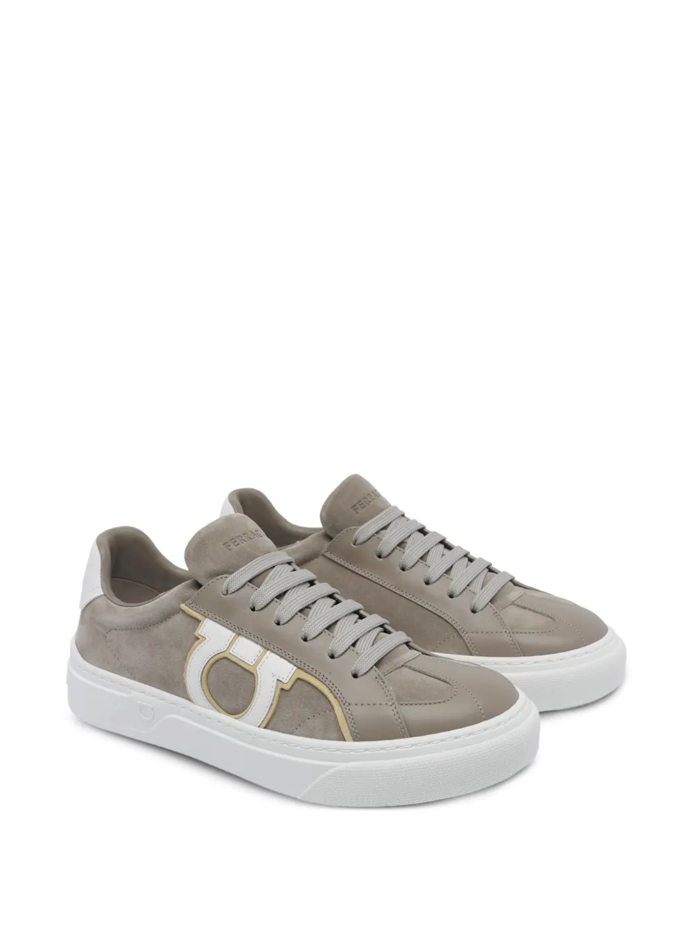 Ferragamo Gancini sneakers Grijs